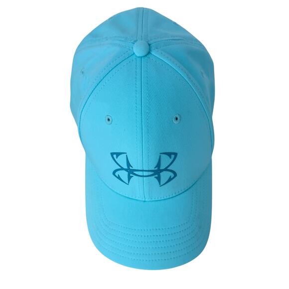 Under Armour Storm Headline Hunt Baseball Fitted Cap Mens XL Blue 100% Polyester - Picture 6 of 10